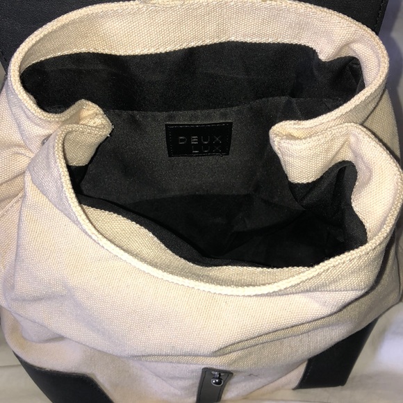 Deux Lux Demi Backpack, black and white - Picture 2 of 4